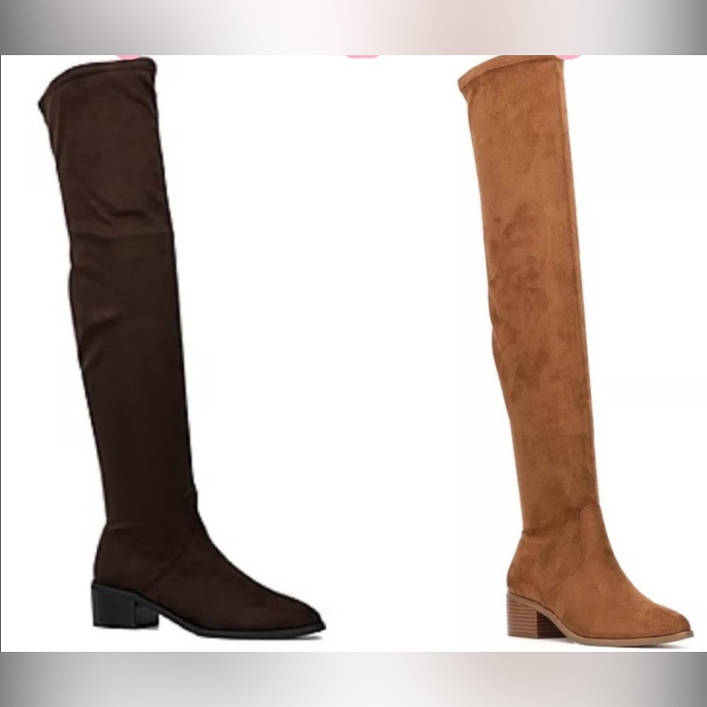 BNWT New York & Co Rana Thigh High Boot (2 brown colors available)